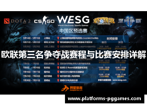欧联第三名争夺战赛程与比赛安排详解 欧联第三名争夺战赛程与比赛安排详解